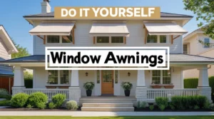 do it yourself window awnings